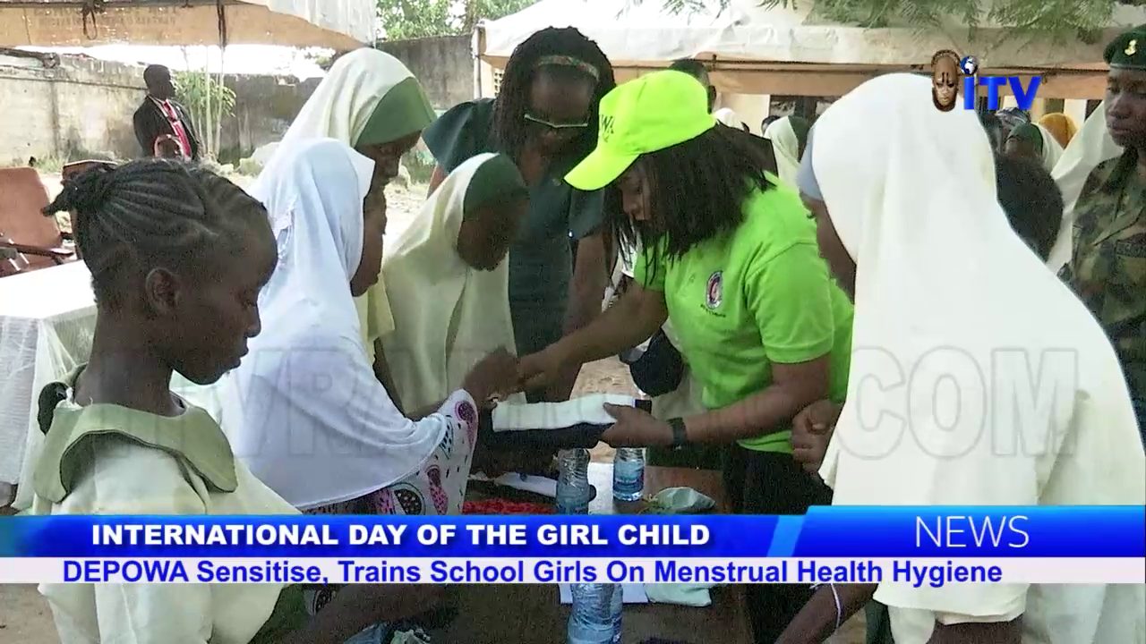 International Day Of Girl Child: DEPOWA Sensitise, Trains Schools Girls On Menstrual Health Hygiene