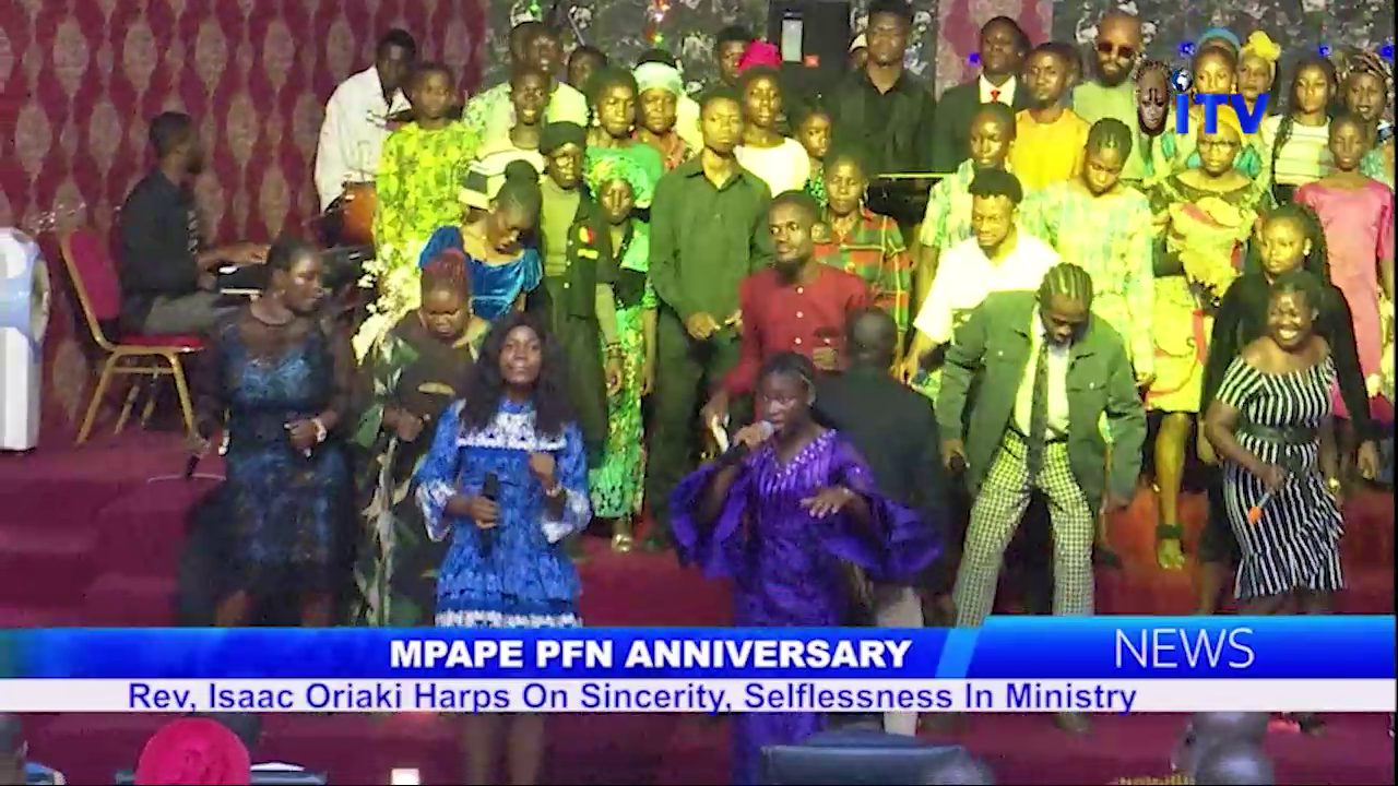 Mpape PFN Anniversary: Rev. Issac Oriaki Harps On Sincerity, Selflessness In Ministry