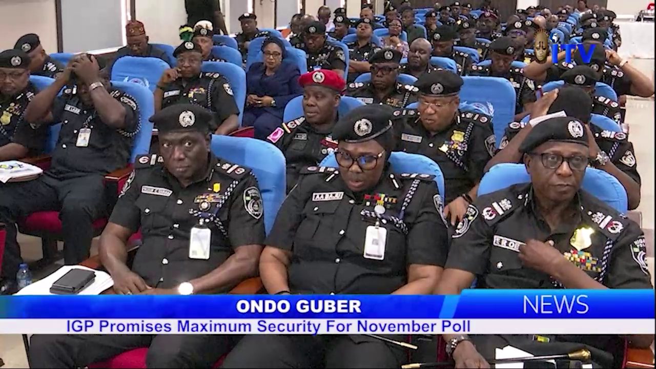 Ondo Guber: IGP Promises Maximum Security For November Poll