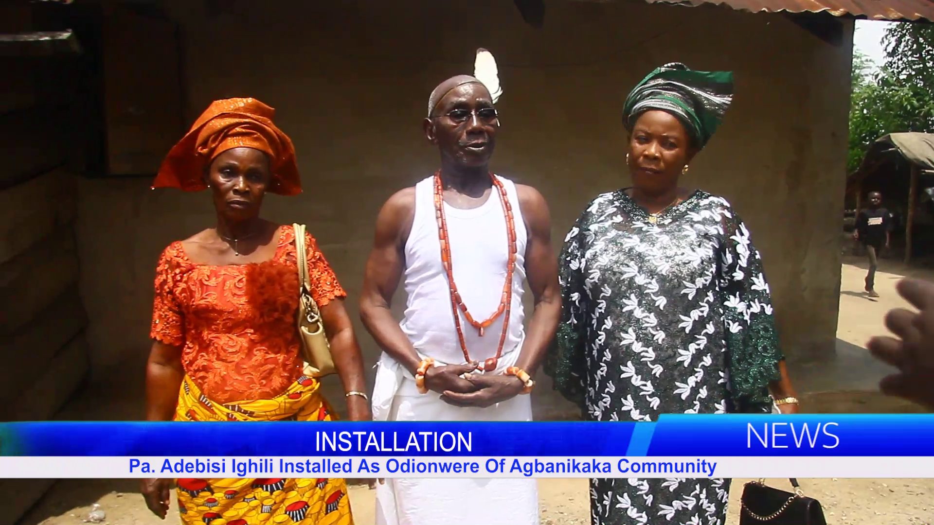 Pa. Adebisi Ighili Installed As Odionwere Of Agbanikaka Community