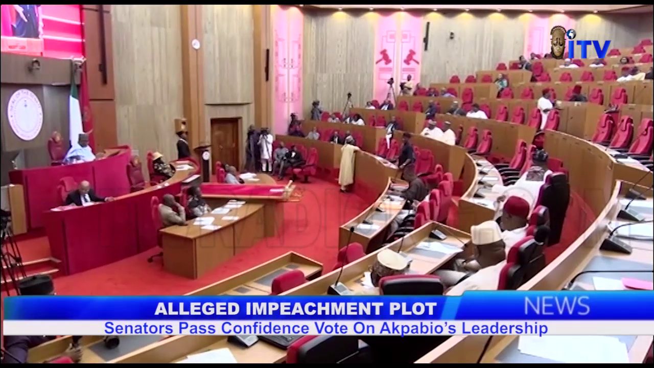 Alleged Impeachment Plot: Senators Pass Confidence Vote On Akpabio’s Leadership