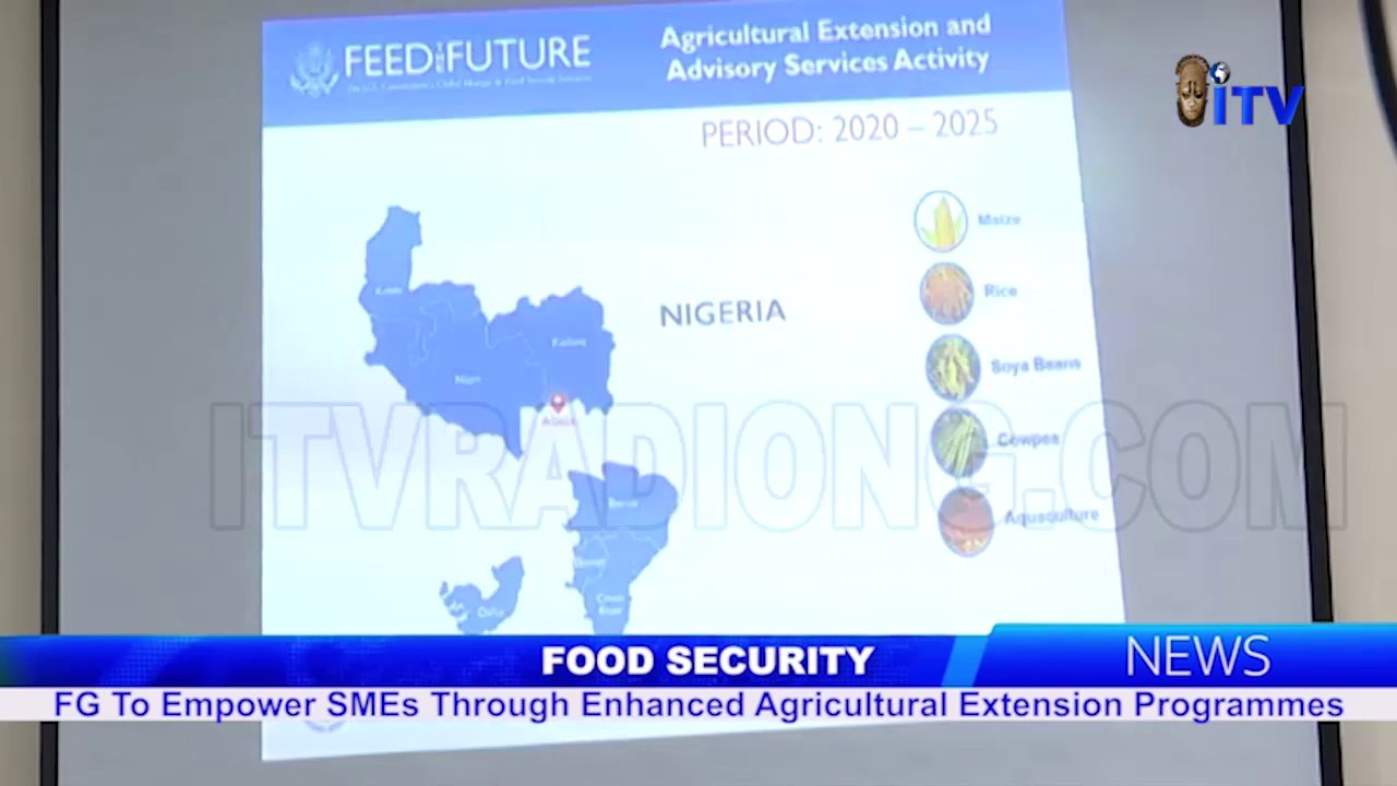 Food Security: FG To Empower SMEs Through Enhanced Agricultural Extension Programmes