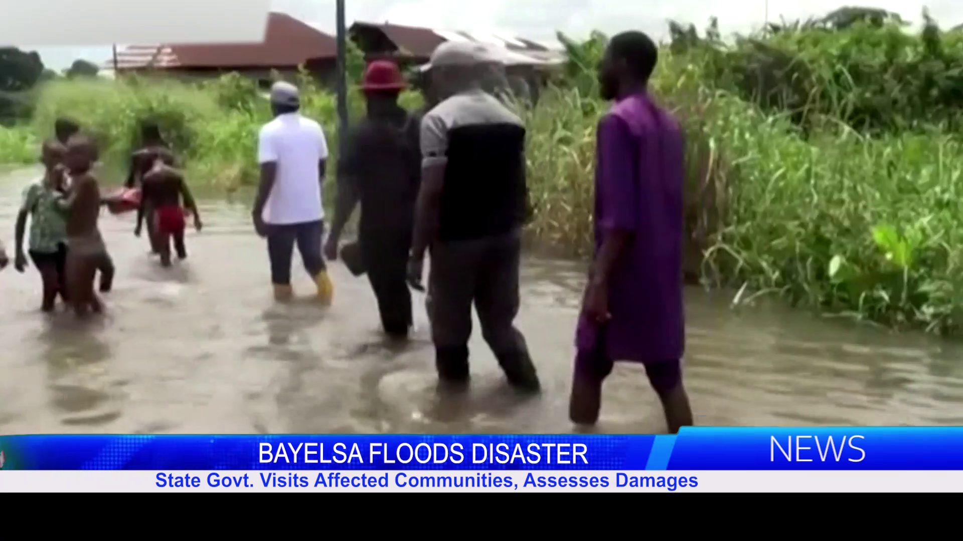 BAYELSA FLOODS DISASTER: State Govt. Visits Affected Communities, Assesses Damages