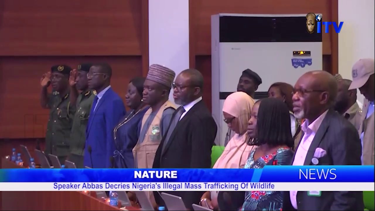 Nature: Speaker Abbas Decries Nigeria’s Illegal Mass Trafficking Of Wildlife