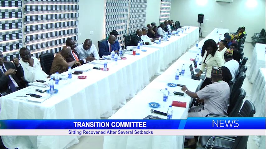 TRANSITION COMMITTEE: Sitting Recovened After Several Setbacks