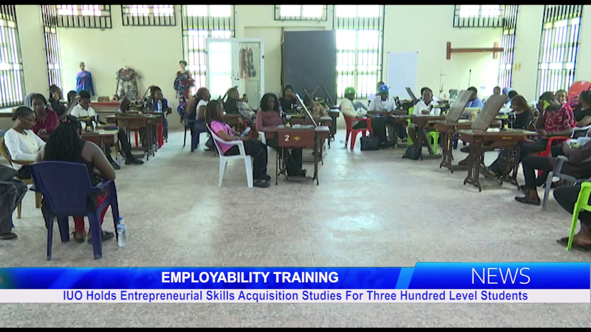 IUO Holds Entrepreneurial Skills Acquisition Studies For Three Hundred Level Students