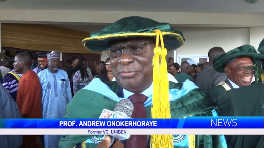 Prof. Andrew Onokerhoraye Conferred With Honorary Degree Of Doctor Of Science