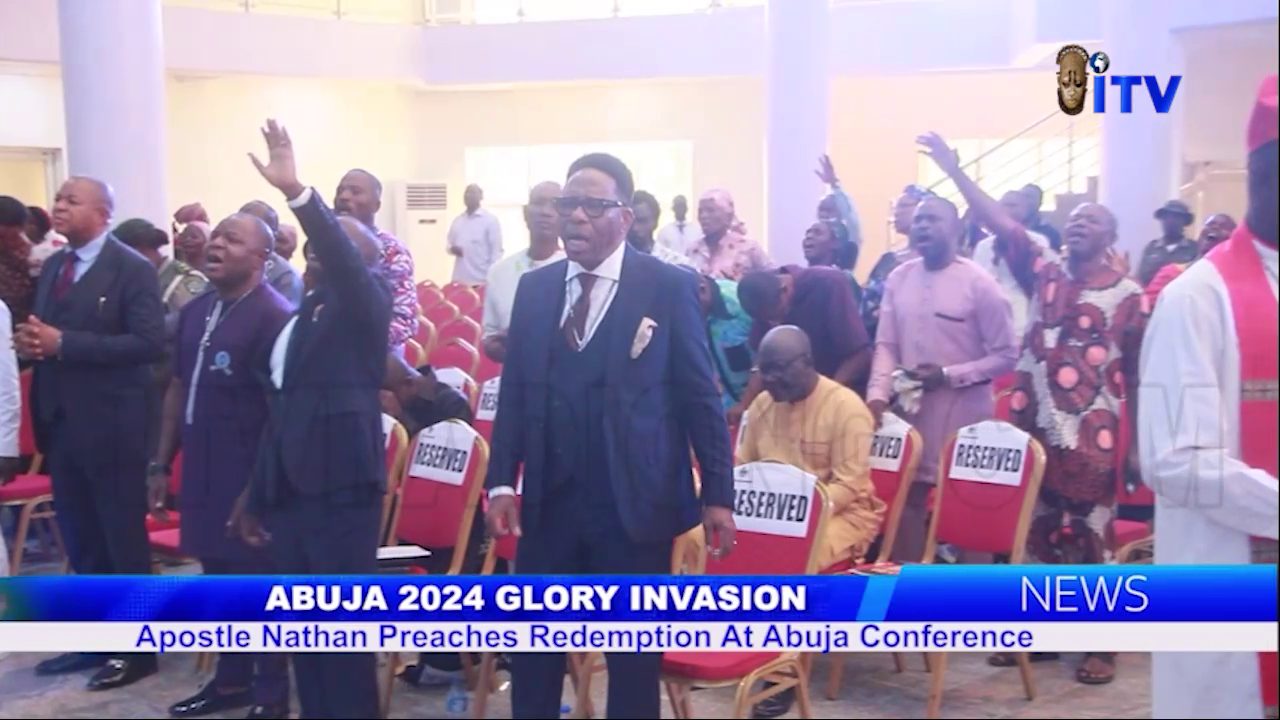 Abuja 2024 Glory Invasion: Apostle Nathan Preaches Redemption At Abuja Conference