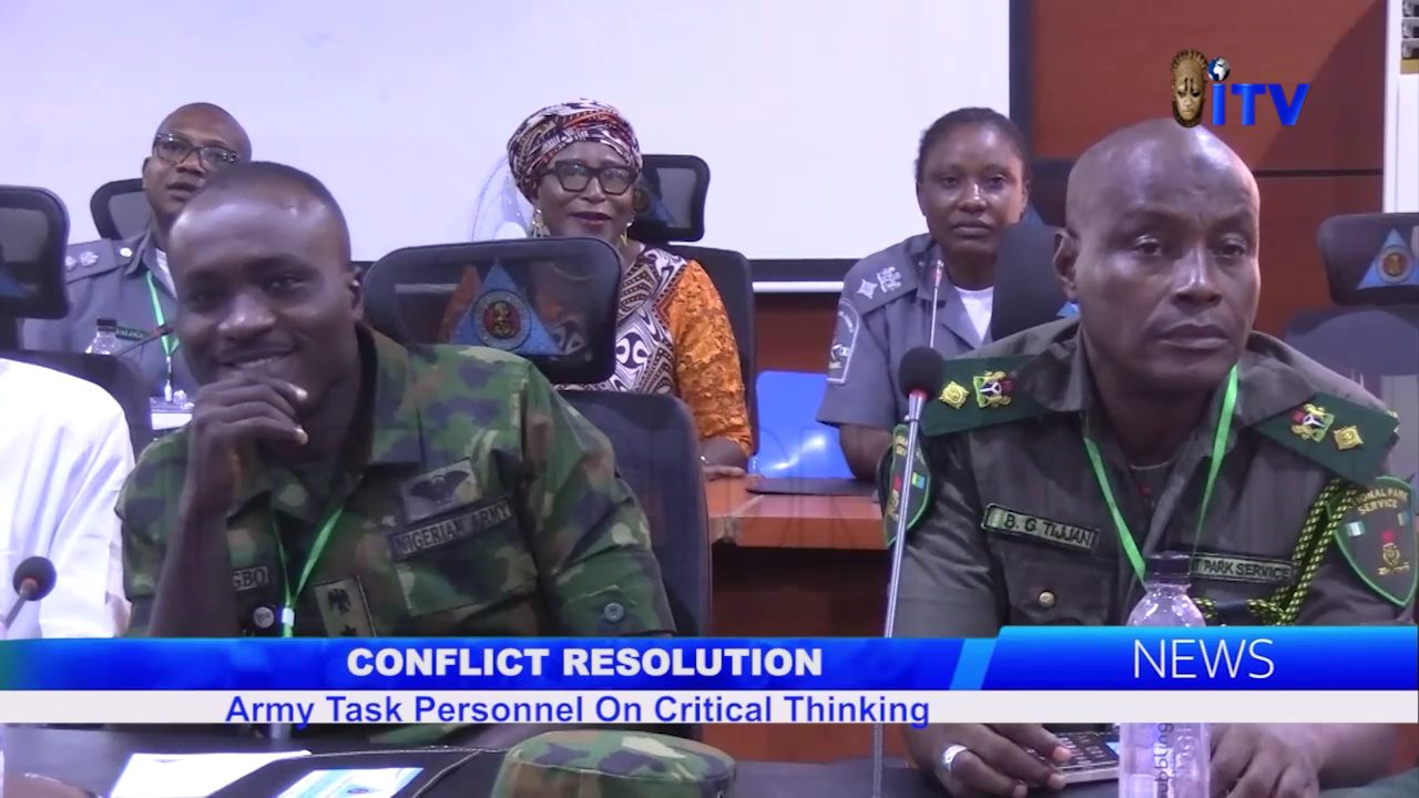 Conflict Resolution: Army Task Personnel On Critical Thinking