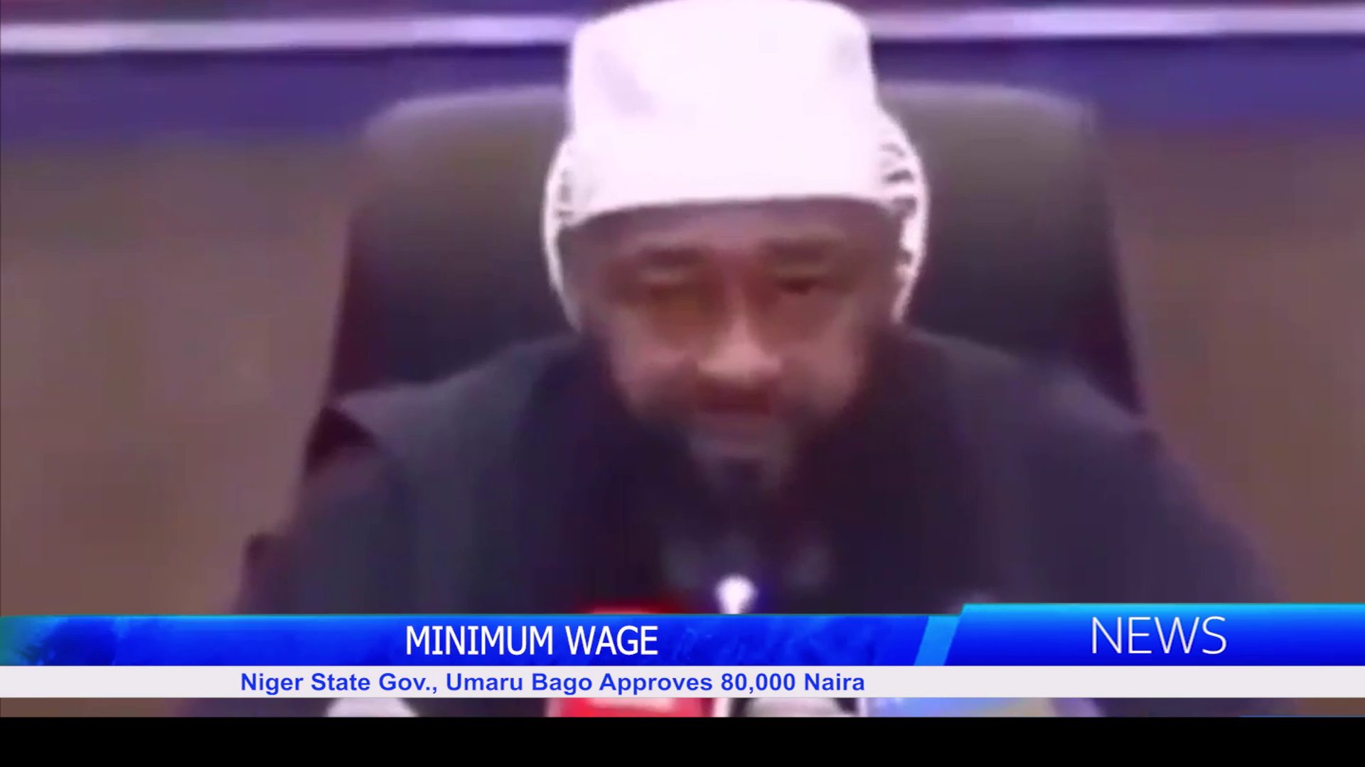 MINIMUM WAGE: Niger State Gov., Umaru Bago Approves 80,000 Naira