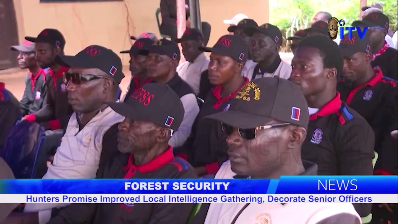 Forest Security: Hunters Promise Improved Local Intelligence Gathering, Decorates Senior Officers