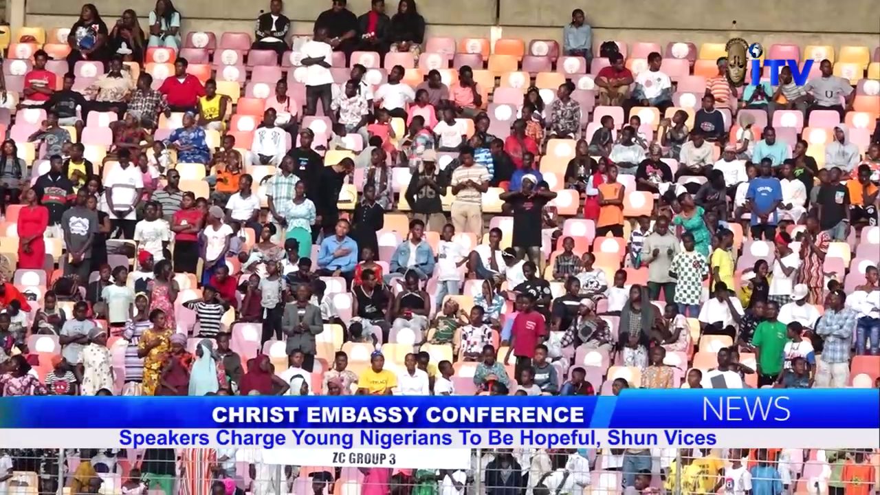 Christ Embassy Conference: Speakers Charge Young Nigerians To Be Hopeful, Shun Vices