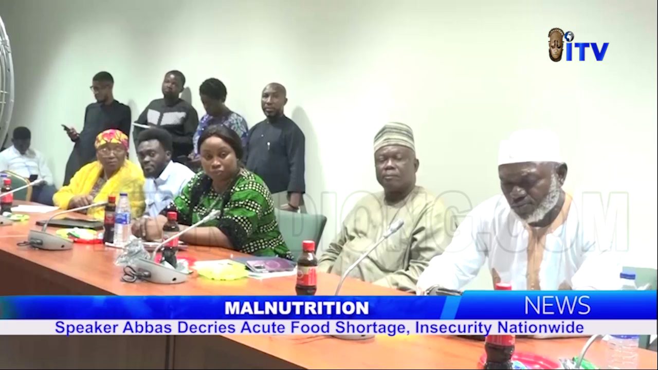 Malnutrition: Speaker Abbas Decries Acute Food Shortage, Insecurity Nationwide