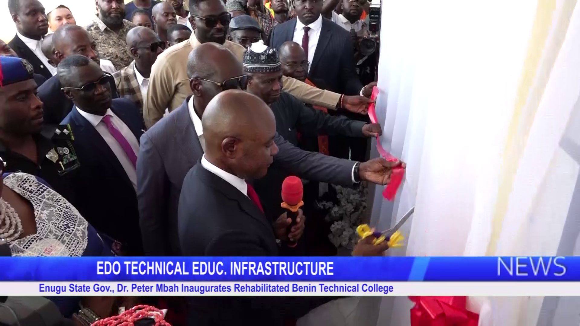 Enugu State Gov., Dr. Peter Mbah Inaugurates Rehabilitated Benin Technical College