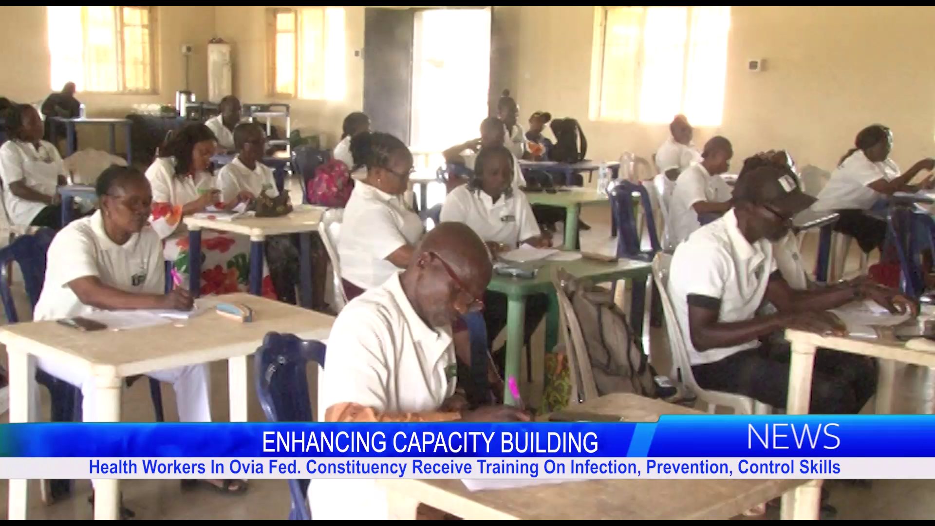 Health Workers In Ovia Fed. Constituency Receive Training On Infection, Prevention, Control Skills