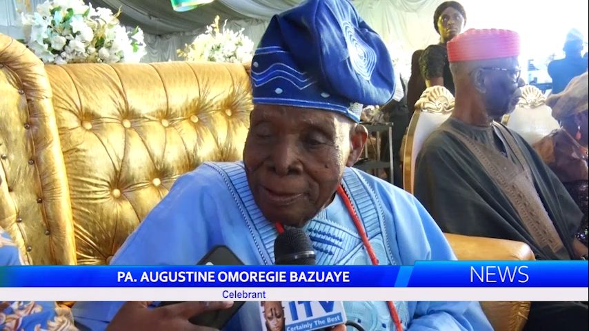 Family, Friends Pay Glowing Tributes To Pa. Augustine Bazuaye On The Occasion Of His 100th Birthday