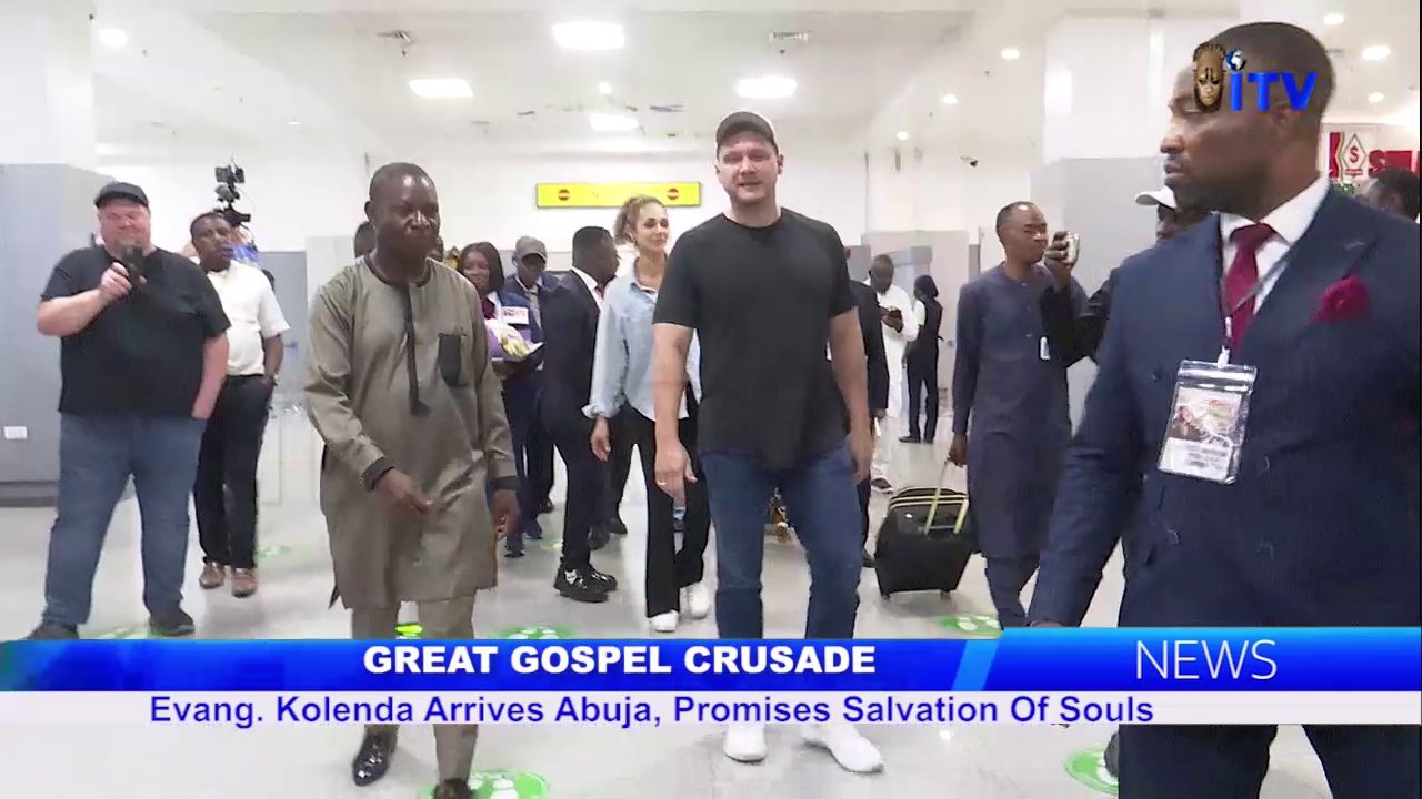 Great Gospel Crusade: Evang. Kolenda Arrives Abuja, Promises Salvation Of Souls