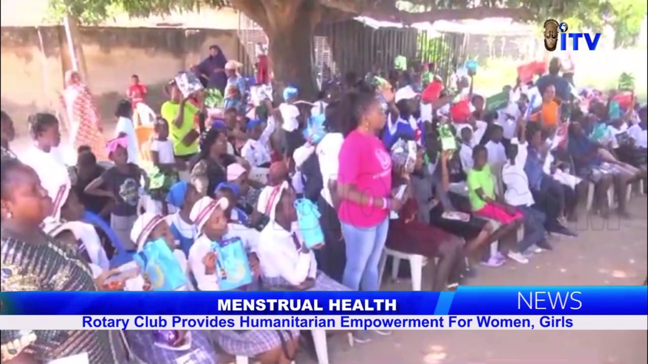 Menstrual Health: Rotary Club Provides Humanitarian Empowerment For Women, Girls