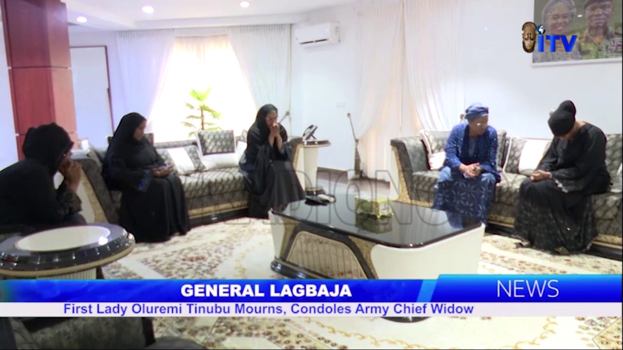 General Lagbaja: First Lady Oluremi Tinubu Mourns, Condoles Army Chief Widow