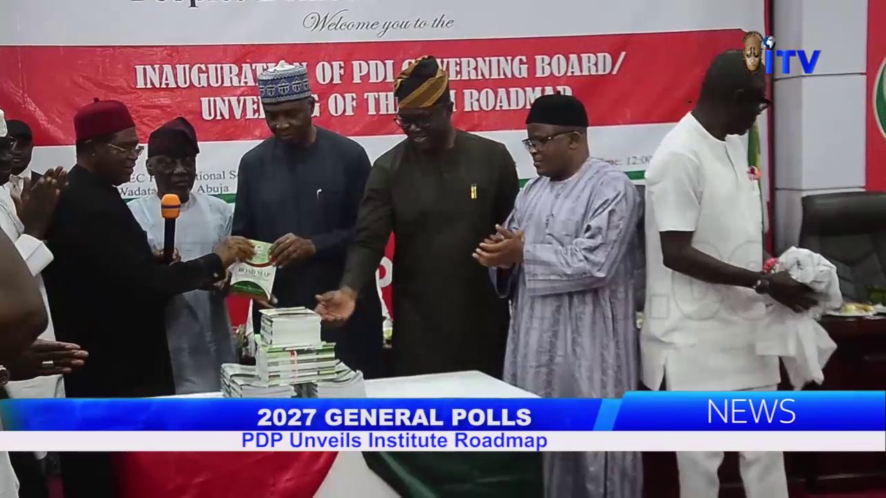 2027 General Polls: PDP Unveils Institute Roadmap