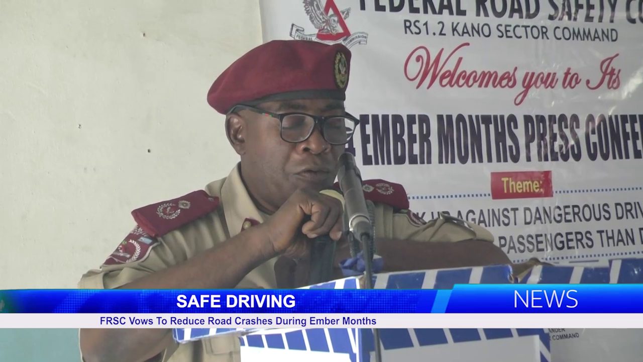 SAFE DRIVING: FRSC Vows To Reduce Road Crashes During Ember Months