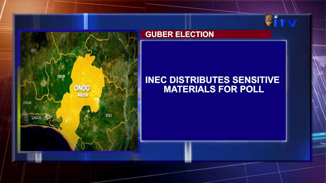 Guber Election: INEC Distributes Sensitive Materials For Poll