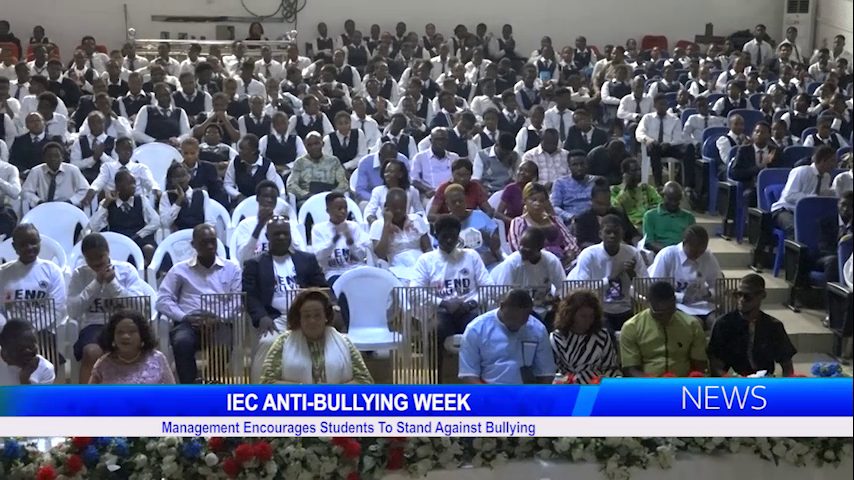 IEC ANTI-BULLYING WEEK: Management Encourages Students To Stand Against Bullying