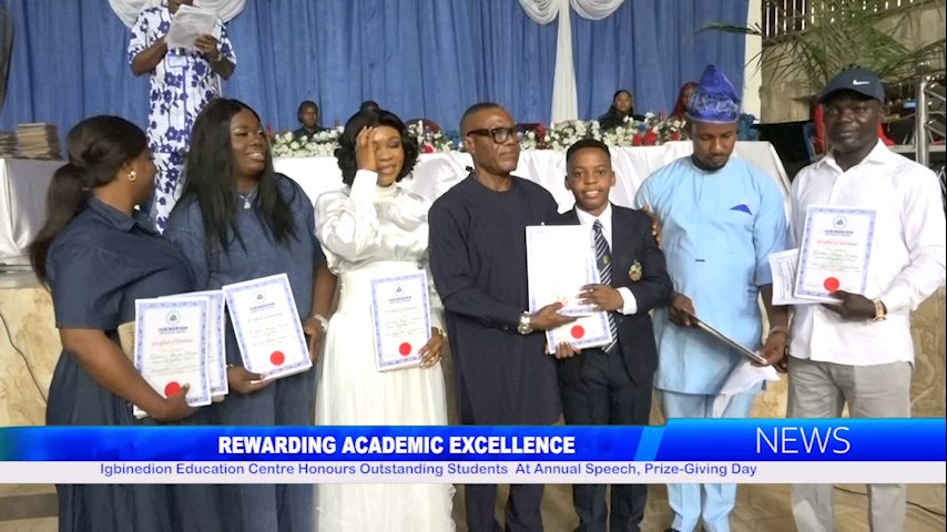 Igbinedion Education Centre Honours Outstanding Students At Annual Speech, Prize-Giving Day