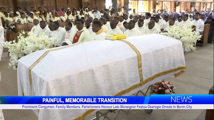 Prominent Clergymen, Family Members, Parishioners Honour Late Monsignor Festus Osarogie Omede In Benin City