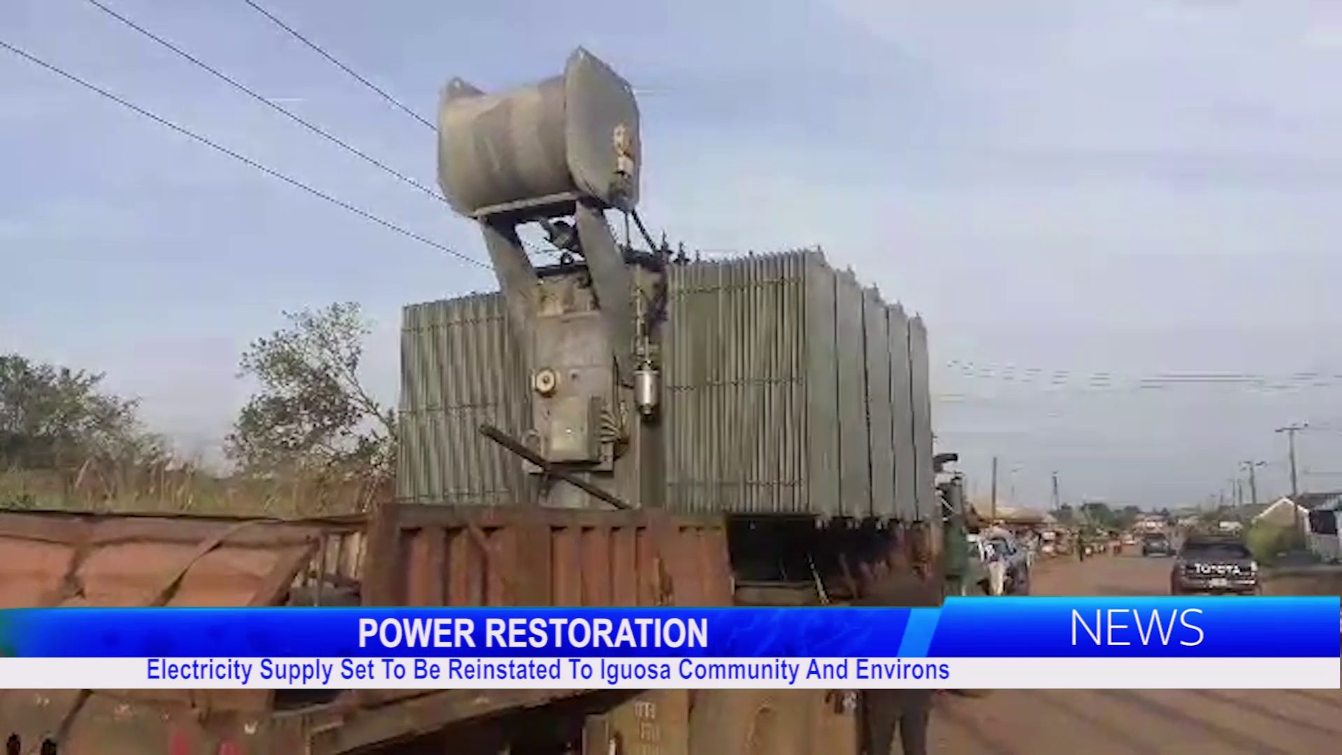 Electricity Supply Set To Be Reinstated To Iguosa Community And Environs