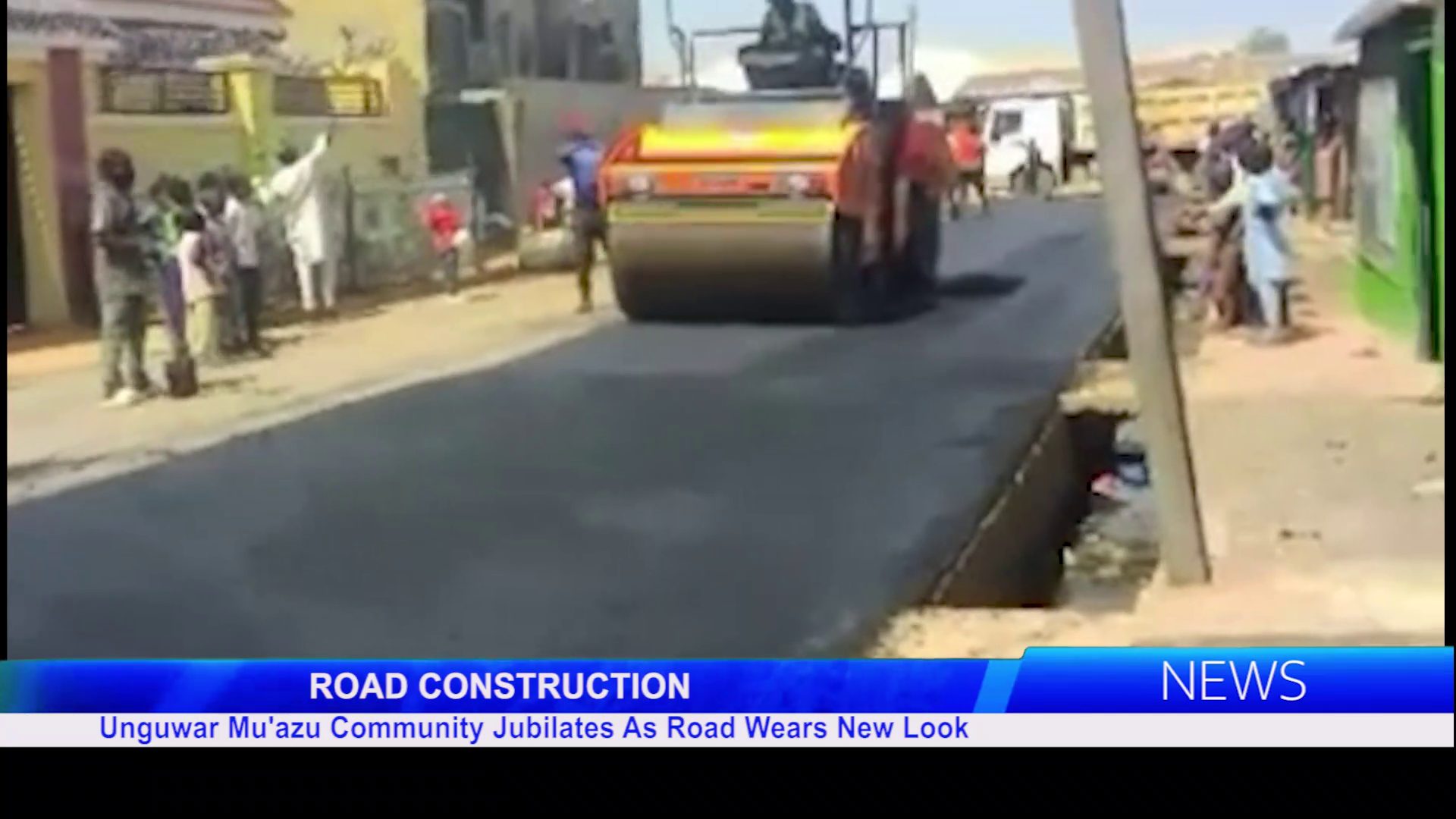 ROAD CONSTRUCTION: Unguwar Mu’azu Community Jubilates As Road Wears New Look