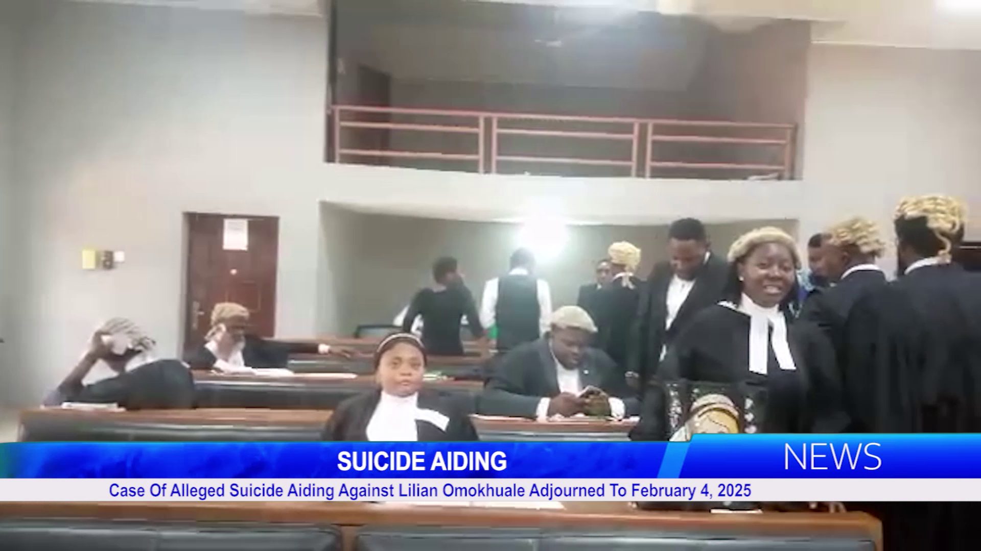 SUICIDE AIDING: Case Of Alleged Suicide Aiding Against Lilian Omokhuale Adjourned To February 4, 2025