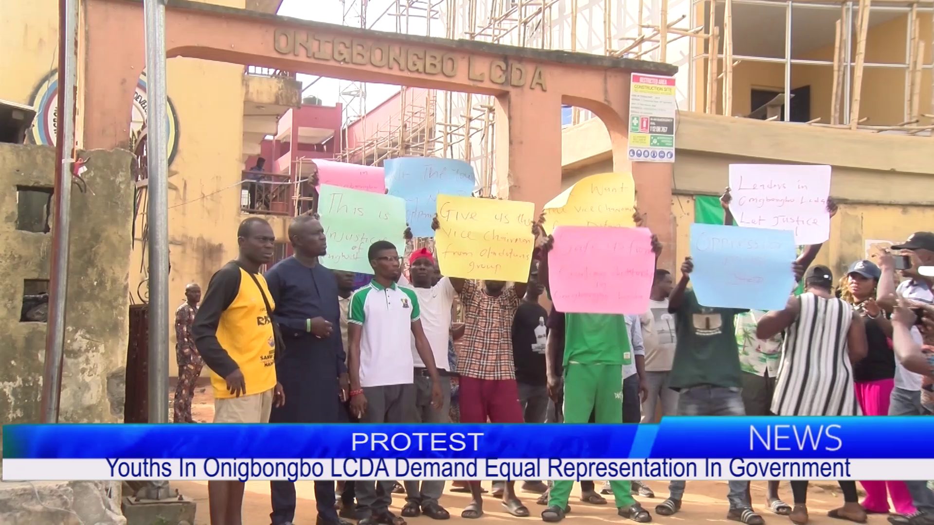 Youths In Onigbongbo LCDA Demand Equal Representation In Government