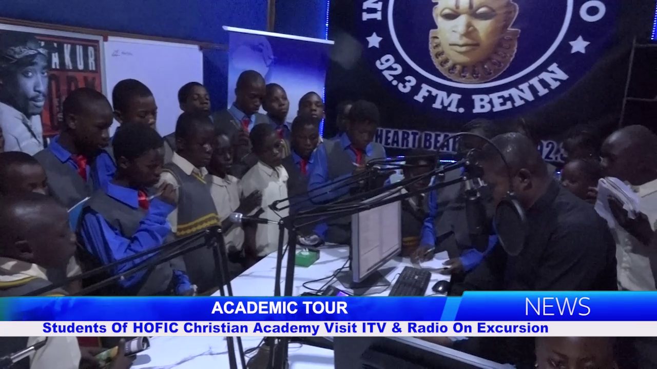 ACADEMIC TOUR: Students Of HOFIC Christian Academy Visit ITV & Radio On Excursion