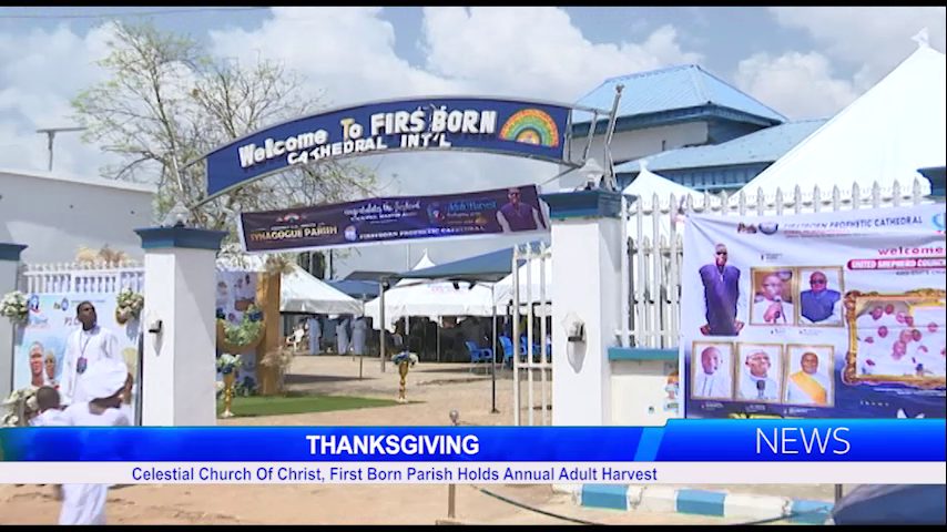 Celestial Church Of Christ, First Born Parish Holds Annual Adult Harvest