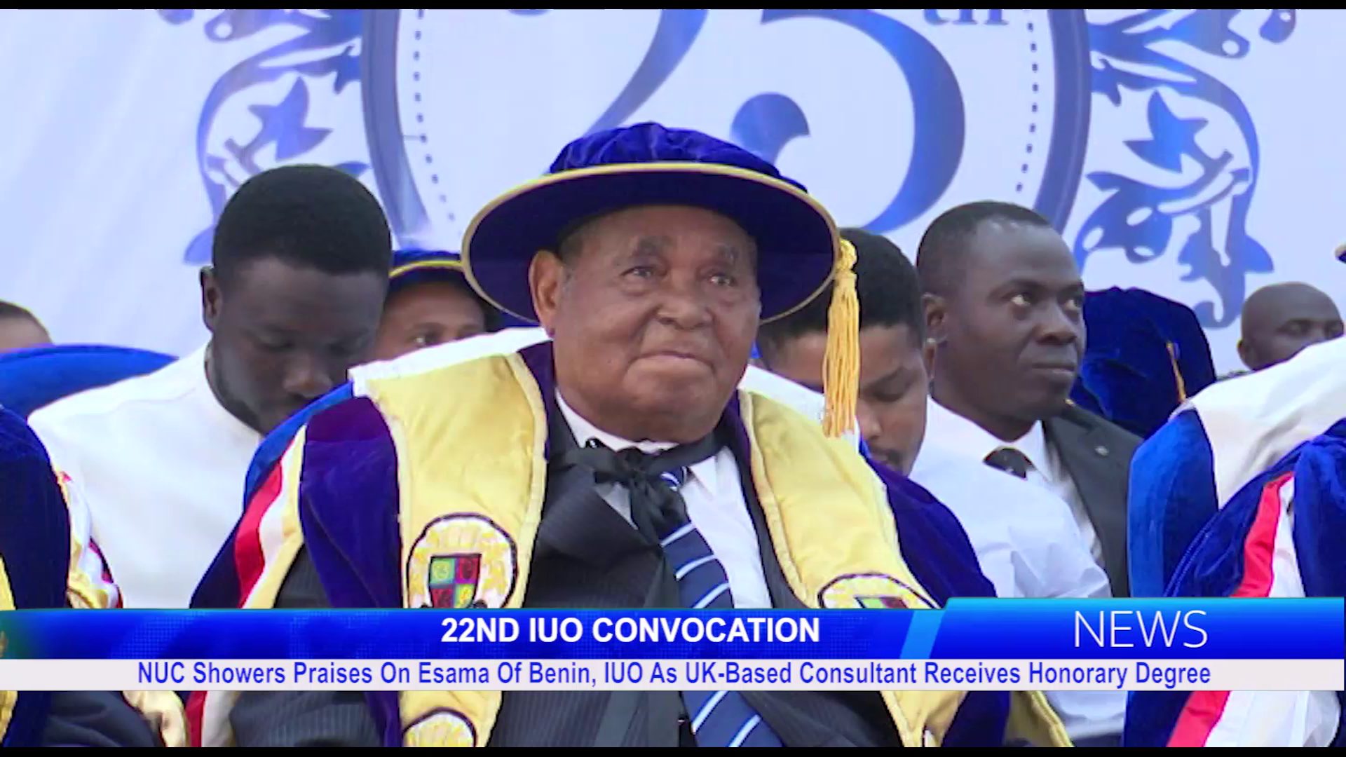 22ND IUO CONVOCATION: NUC Showers Praises On Esama Of Benin, IUO As UK-Based Consultant Receives Honorary Degree