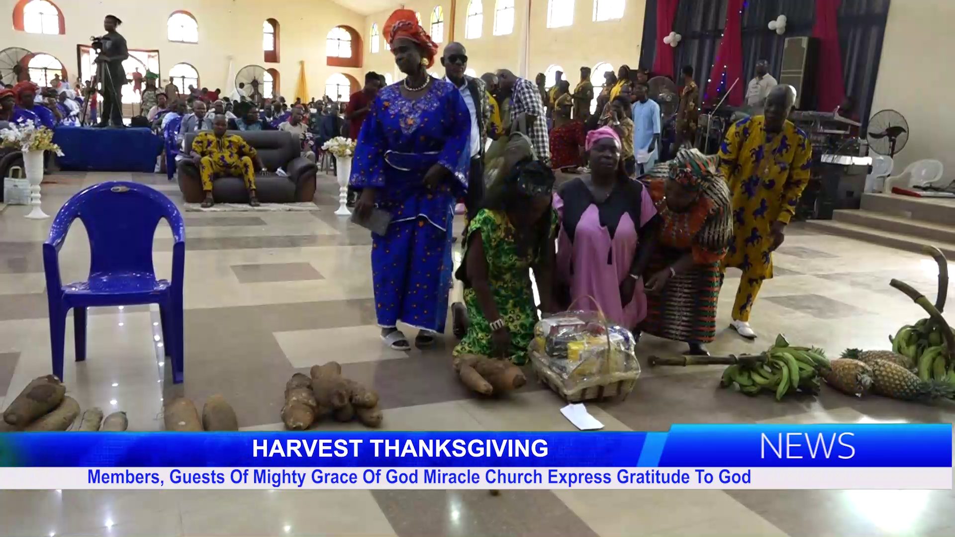 Mighty Grace Of God Miracle Church Holds 2024 Harvest