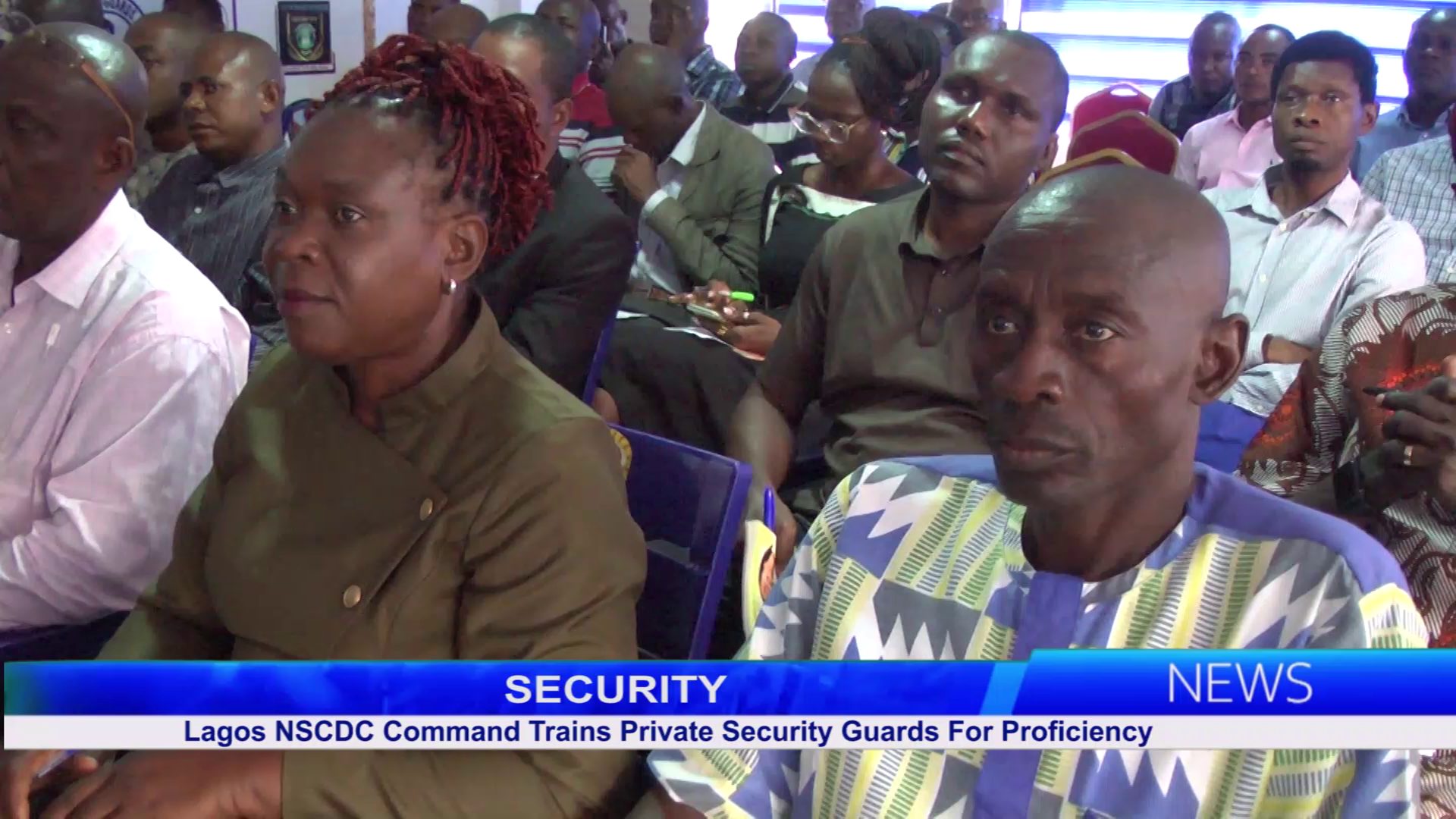 Lagos NSCDC Command Trains Private Security Guards For Proficiency