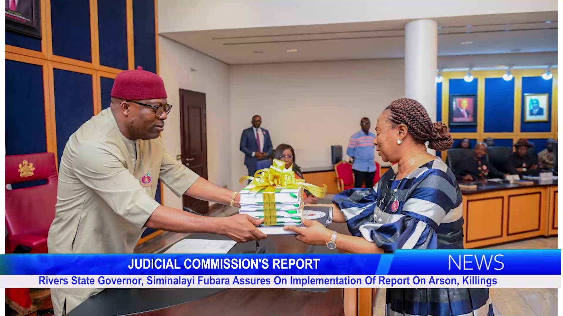 Rivers State Governor Sir Siminalayi Fubara Assures On Implementation Of Judicial Commission’s Report On Arson, Killings