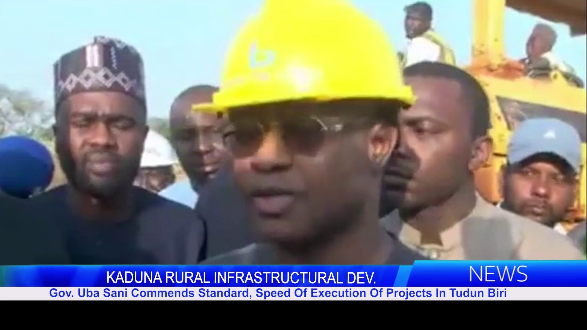 KADUNA RURAL INFRASTRUCTURAL DEV.: Gov. Uba Sani Commends Standard, Speed Of Execution Of Projects In Tudun Biri