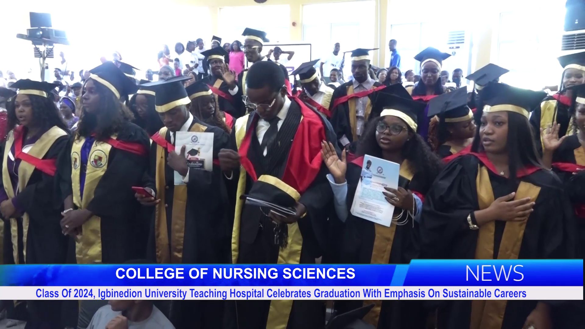 Class Of 2024, Igbinedion University Teaching Hospital Celebrates Graduation With Emphasis on Sustainable Careers