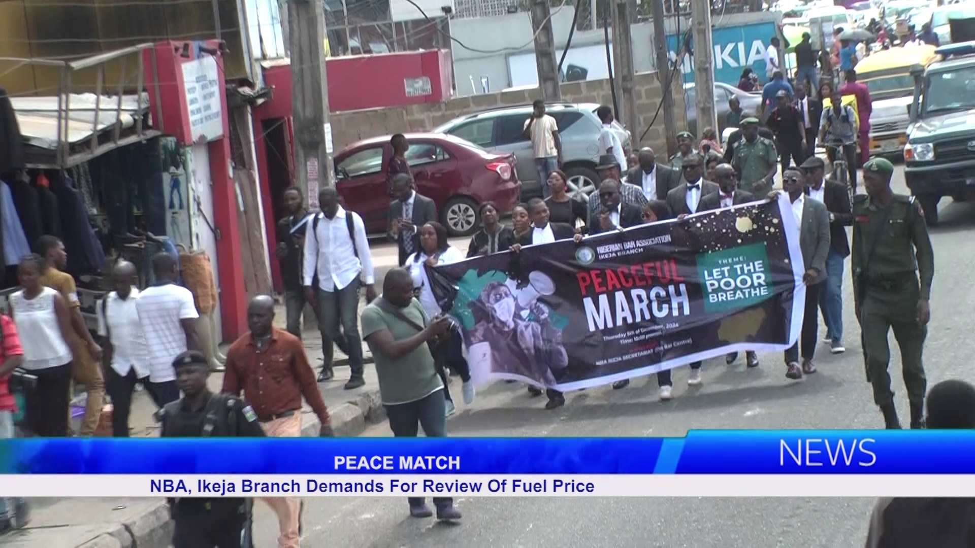 Peace Match: NBA, Lagos State Branch Demands For Review Of Fuel Price