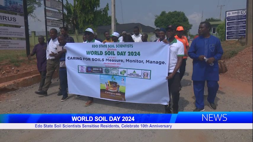 WORLD SOIL DAY 2024: Edo State Soil Scientists Sensitise Residents, Celebrate 10th Anniversary