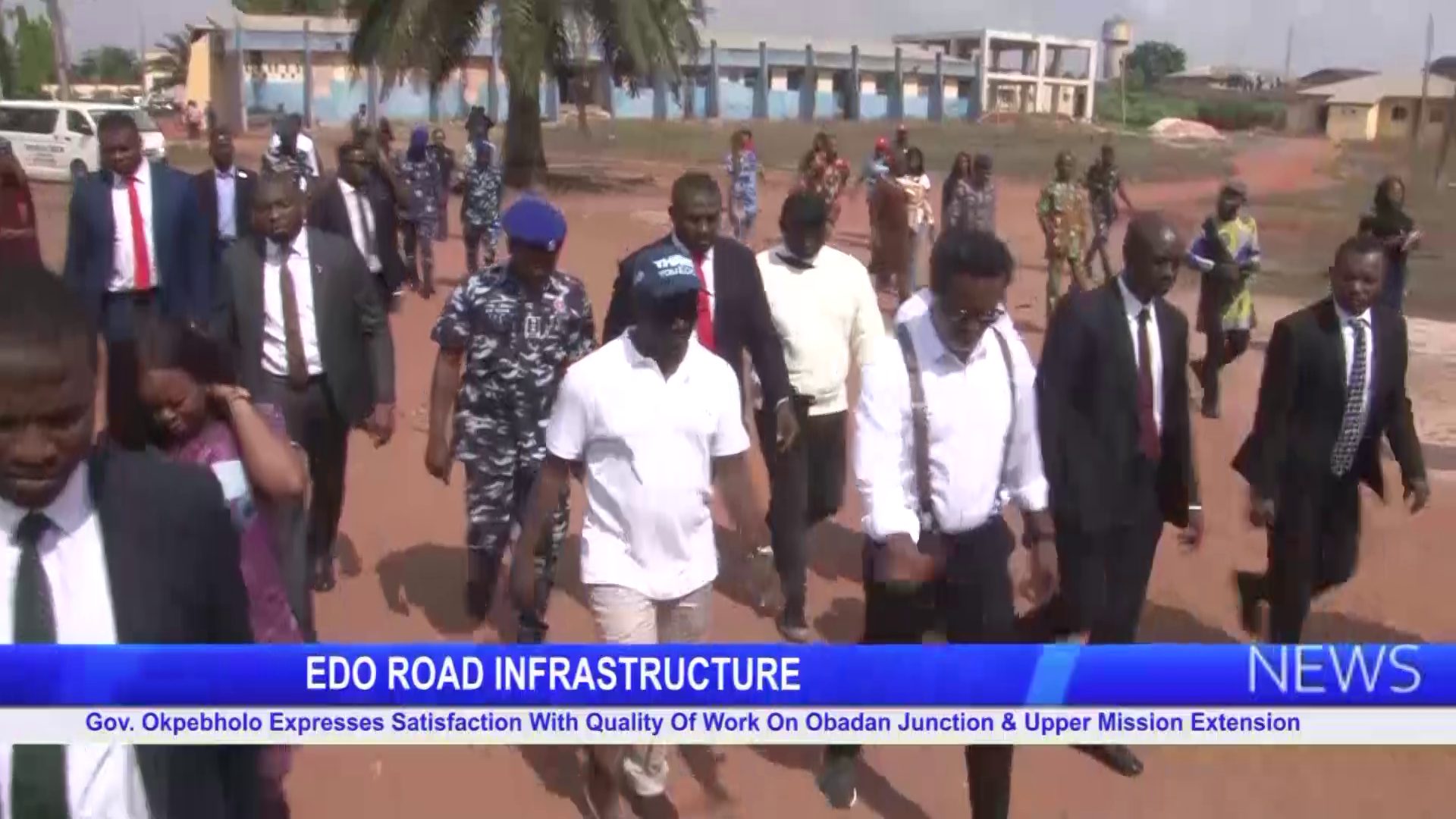 Gov. Okpebholo Praises Quality of Work on Obadan Junction & Upper Mission Extension