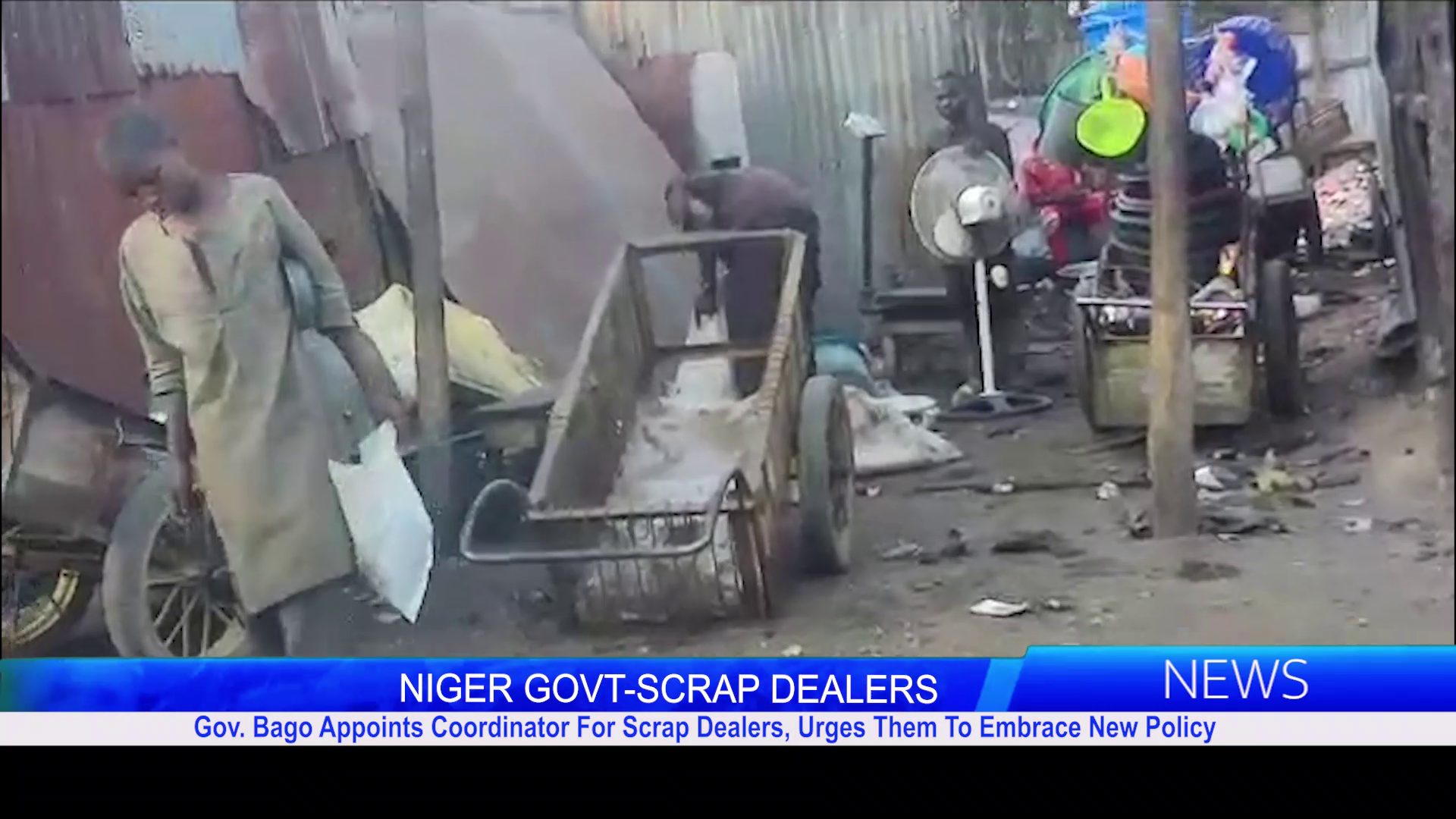 Gov. Bago Appoints Coordinator For Scrap Dealers, Urges Them To Embrace New Policy