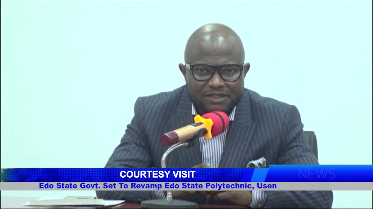 COURTESY VISIT: Edo State Govt. Set To Revamp Edo State Polytechnic, Usen