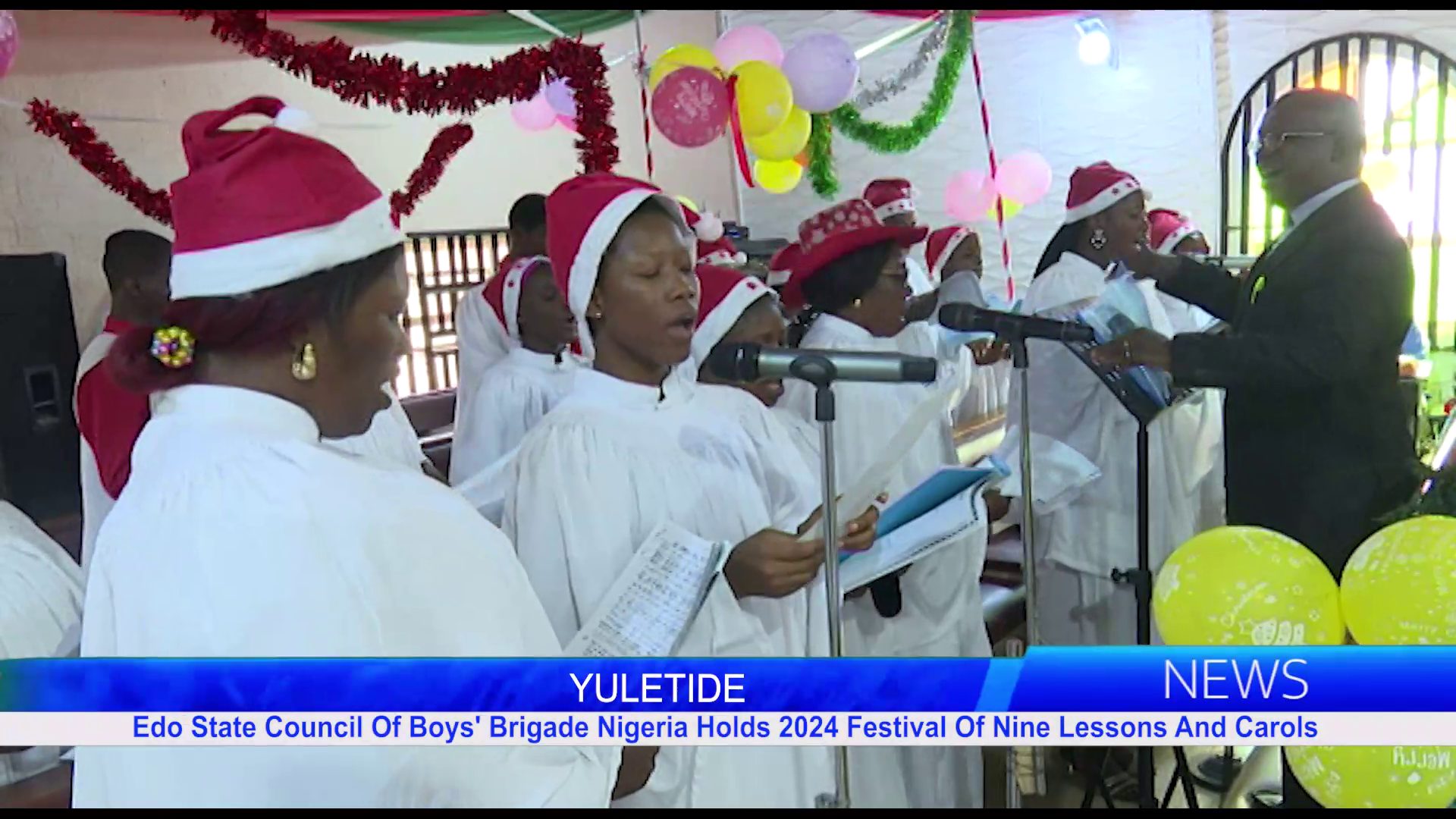 Edo State Council Of Boys’ Brigade Nigeria Holds 2024 Festival Of Nine Lessons And Carols