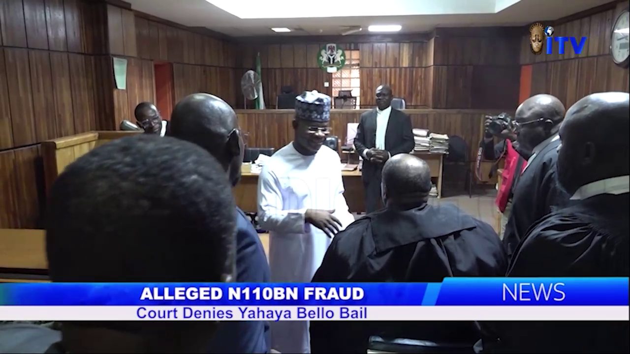 Alleged N110bn Fraud: Court Denies Yahaya Bello Bail