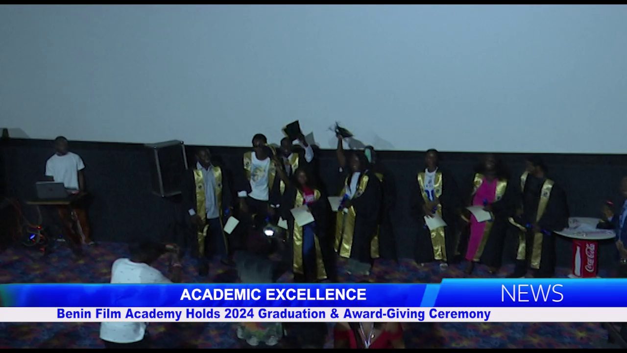 ACADEMIC EXCELLENCE: Benin Film Academy Holds 2024 Graduation & Award-Giving Ceremony