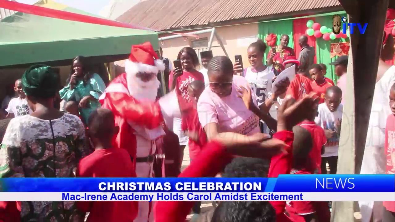 Christmas Celebration: Mac-Irene Academy Holds Carol Amidst Excitement